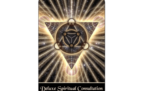 A picture of the divine spiritual consultation card.