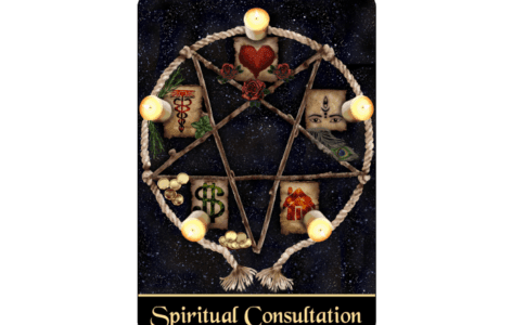 A picture of the spiritual consultation logo.